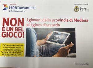 Scopri di più sull'articolo NON E’ UN BEL GIOCO! I giovani della provincia di Modena e il gioco d’azzardo
