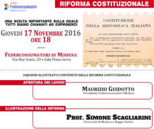 Scopri di più sull'articolo RIFORMA COSTITUZIONALE